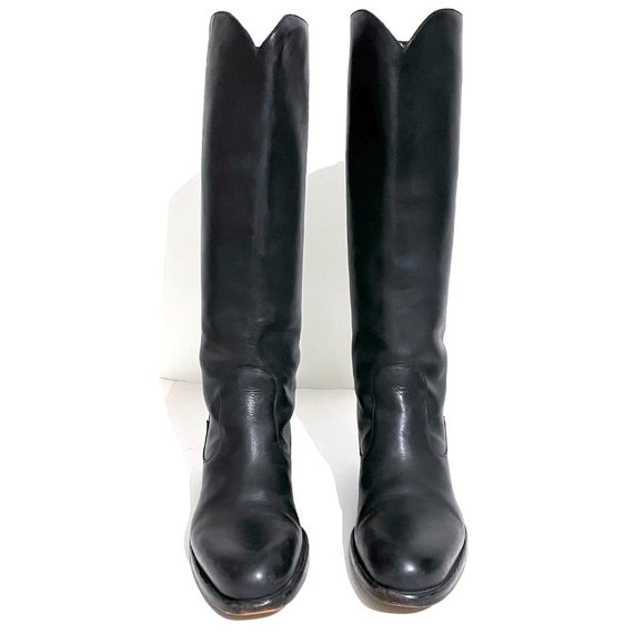 SARTORE Paris Made in Italy Leather Riding Boots - Picture 9 of 17